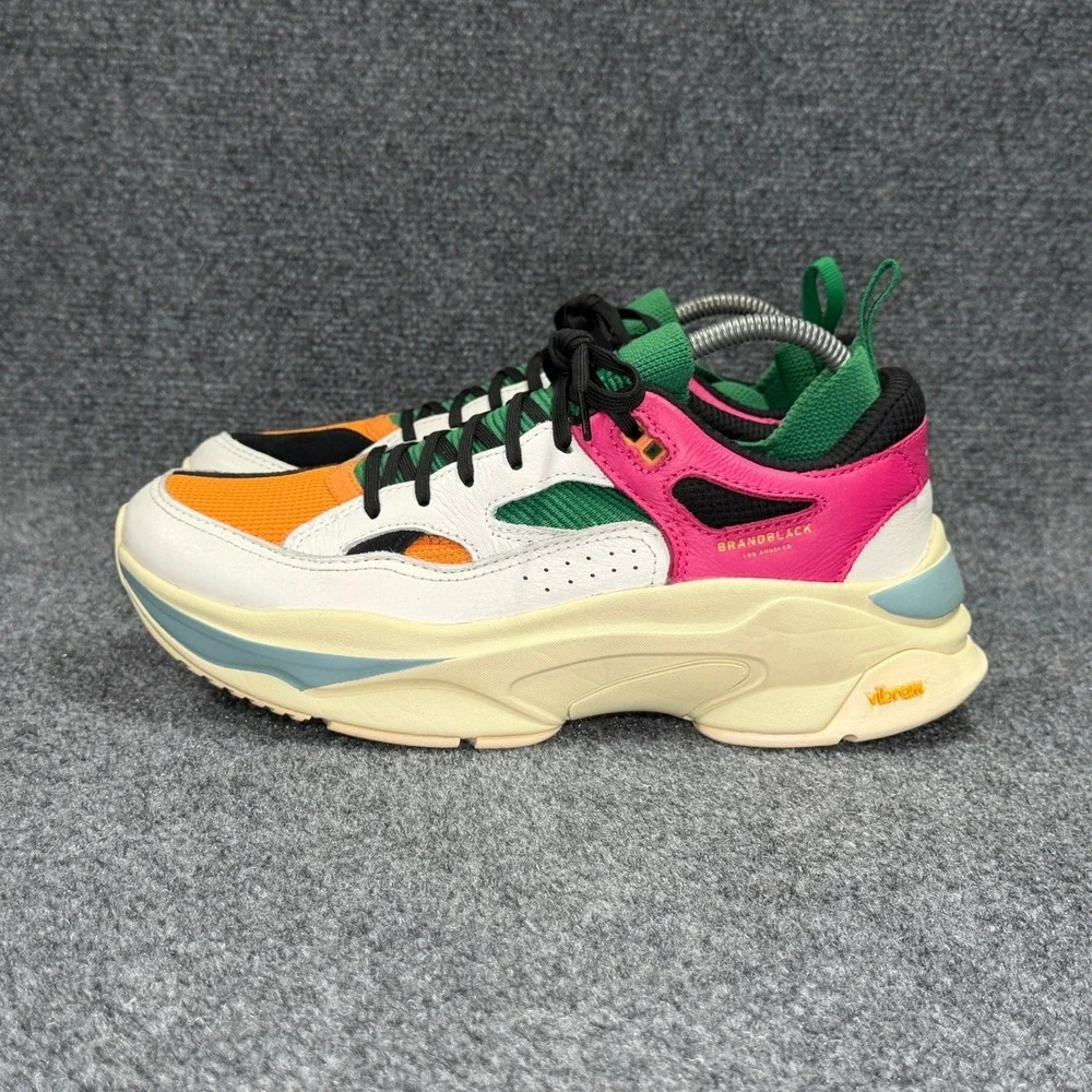 Brandblack Los Angeles 2125 Sneakers Men's 9.5 Multicolor Leather Retro Athletic